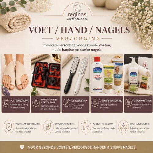Voetverzorging balsems, hand/ teen nagelverzorging